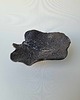 miski i misy Srebrna Misa ceramiczna liść