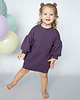 sukienki dla dziewczynki Sukienka/tunika bombka z bufiastymi rekawami