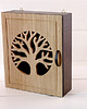 szafki Szafka na klucze NATURAL TREE - skrzynka wenge