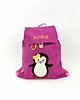 torebki, worki i plecaki dziecięce Prezent dla dziewczynki - plecak z pinwinem