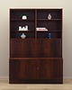 regały i półki Biblioteczka palisandrowa, duński design, lata 70,  Carlo Jensen, Hundevad