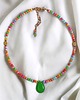chokery Choker : summer collection :: kolorowa muszla, jadeit