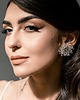 Biżuteria ślubna STELLA  - srebrne kolczyki sztyfty, rozety w stylu glamour