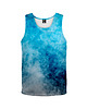 t-shirty dla dziewczynki Bokserka Top Girl DR.CROW Blue Grunge