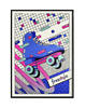 plakaty Plakat Freestyle Rollerskate turkus