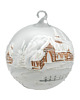 ozdoby choinkowe Bombka Lampion ze stojakiem: Zimowy Kościółek