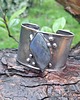 bransoletki wire wrapping Szara chmura - bransoletka regulowana