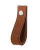 gałki do mebli Skórzany uchwyt meblowy COLORISO LIGHT BROWN
