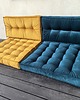 pufy do siedzenia Sofa modułowa Futon materac francuski Velvet  Siedzisko na podłogę