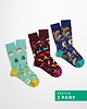 skarpetki męskie Zestaw skarpetek 'The Cat Set' - Zestaw dla Miłośników Kotów (unisex)