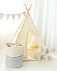 namioty i tipi dla dzieci Zestaw do zabawy Namiot BASIC GREY 8 EL.