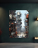 plakaty Futurystyczna Japonia, Cyberpunk - Plakat - Loft, Minimalizm