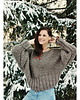 swetry damskie  Sweter handmade moher z wełną