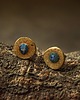 kolczyki ceramiczne W PUNKT_etno kolczyki ceramiczne_niebieskie