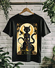 t-shirty męskie Koszulka - Kocia karta Tarota - Diabeł, The Devil #4