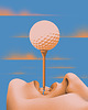 plakaty Plakat Golf Tomasz Woźniakowski Art Prints