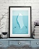 plakaty Antarktyda - vintage plakat 50x70 cm