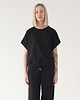 bluza bez kaptura damska Bezrękawnik oversize o pudełkowym kroju