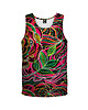 t-shirty dla dziewczynki Bokserka Top Girl DR.CROW Drawn Flowers