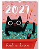 kalendarze i plannery Kalendarz 2027  KOTY Z KOTAMI