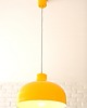 lampy wiszące Lampa B&B żółta, średnia