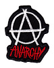 naszywki na ubrania Naszywka naprasowanka ANARCHY ANARCHIA termoprzylepna haft 6x7,9cm