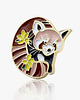 przypinki Pins " Panda Czerwona"