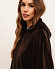 bluza z kapturem damska Bluza BIGGIE espresso
