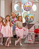klocki i zabawki drewniane Drewniany domek dla lalek Pink