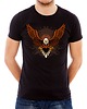 t-shirty męskie Koszulka  czarna z nadrukiem Orzeł