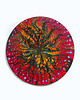 obrazy Okrągły obraz "Strange thing" średnica 40 cm, świeci w UV abstrakcja