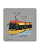 podkładki do kuchni Podkładka pod kubek Warszawa Tramwaj Pesa 134N "Jazz"