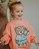 bluzy dla dziewczynki Bluza oversize Funky Teddy