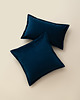 poduszki gładkie Poszewka dekoracyjna Granatowy Velvet