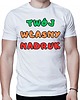 t-shirty męskie Koszulka twój własny nadruk napis zdjęcie