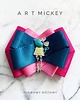 broszki Brosza  z Myszką w stylu  Art Mickey New