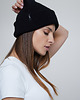 czapki damskie Czapka Premium Cotton Beanie Black