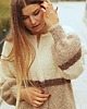 kardigany damskie Kardigan Zuri w odcieniach latte