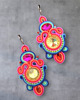 kolczyki soutache Kolczyki sutasz  EUPHORIA