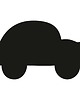 naklejki ścienne do pokoju dziecka Naklejka tablicowa Car 80x50cm