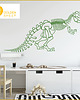 naklejki ścienne do pokoju dziecka Naklejki ścienne, dinozaur, szkielet, tyranozaur