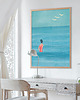 plakaty Lato nad morzem - plakat 50x70 cm