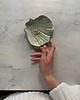 pojemniki na biżuterię Podstawka na Biżuterię Palo Santo Ceramiczna Muszelka Muszla Pistacjowa