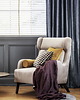 zasłony ZASŁONA SHINE NIEBIESKA 140x270
