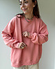 bluza bez kaptura damska Bluza Cheer long coral