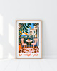 plakaty PLAKAT dolce vita Włochy travel poster dekoracja ścienna lato