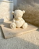 świeczniki i świece Świeca sojowa ekologiczna dekoracyjna miś misiu "Teddy Bear" 75x75mm