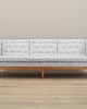 sofy i szezlongi Sofa dębowa, duński design, lata 70, produkcja: Erik J