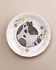 Ozdoby na ścianę Talerz na ścianę - kot grubasek