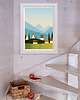 plakaty Zakopane - plakat 50x70 cm - domki w górach